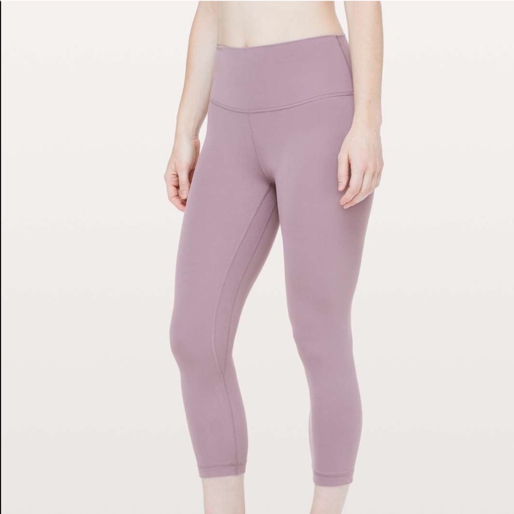 Lululemon Align Pant Sz 12 Crop 21”High Rise Pink